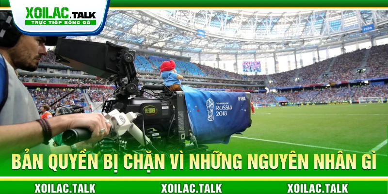 Bản quyền bị chặn vì những nguyên nhân gì