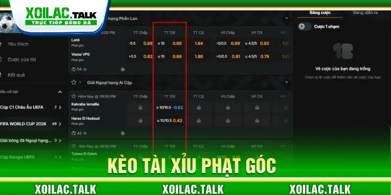 Dạng kèo tài xỉu bạn nên biết